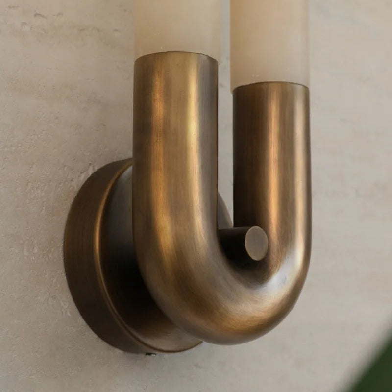 Ossa U-Shaped Marble Wall Light | Celestre