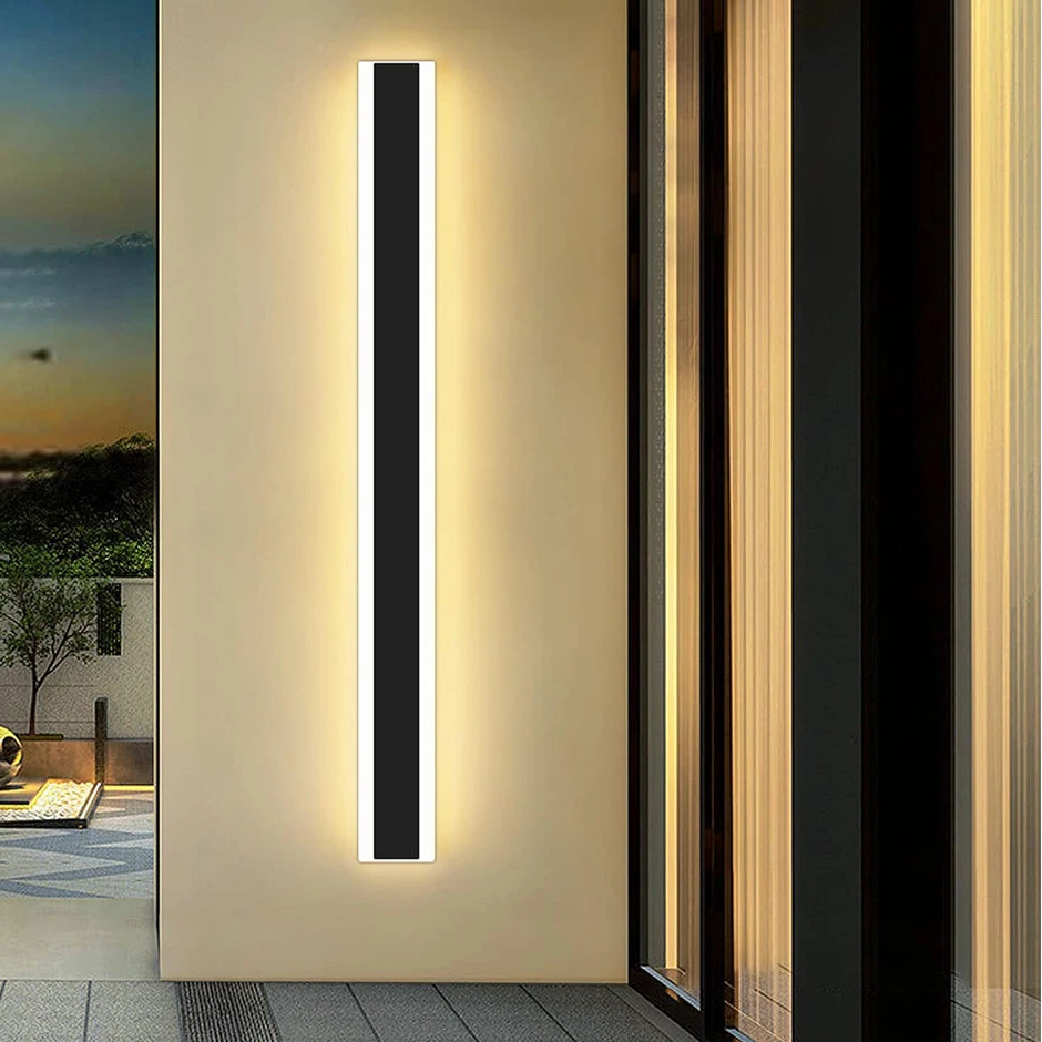 Leba Linear Bar Outdoor Wall Light H 100 cm | Celestre