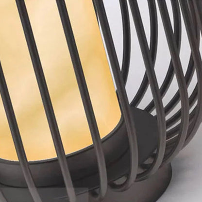 Amen Cage Solar Outdoor Lawn Lantern | Celestre