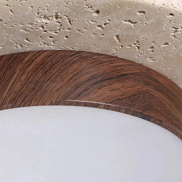 Noru Wabi-Sabi Travertine Ceiling Light | Celestre