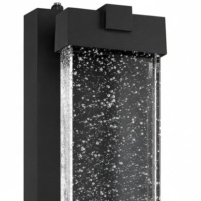 Lari Crystal Bubble Glass Outdoor Wall Light | Celestre