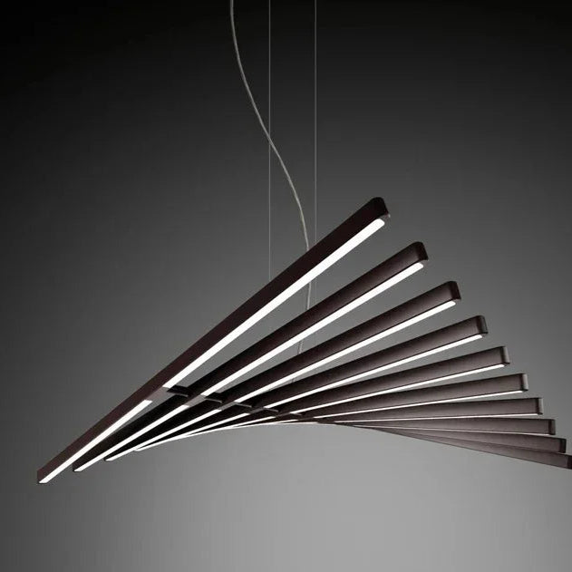 Jexi Piano Wave LED Chandelier 10 Heads | Celestre