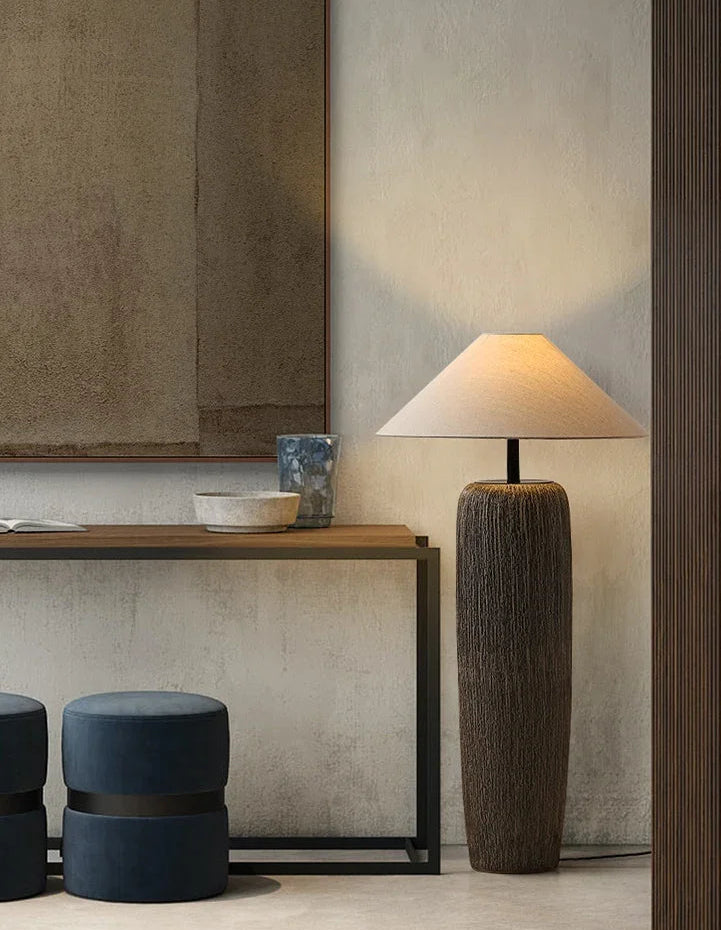 Estra Japanese Ceramic Floor Lamp 40x72 cm | Celestre