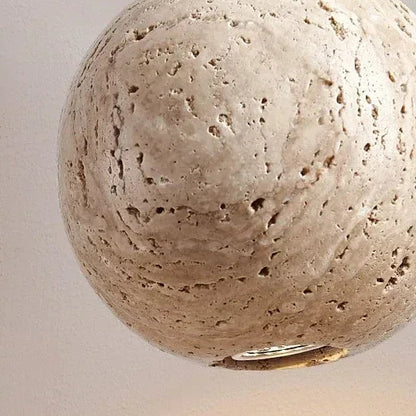 Leze Vintage Travertine Pendant Light | Celestre