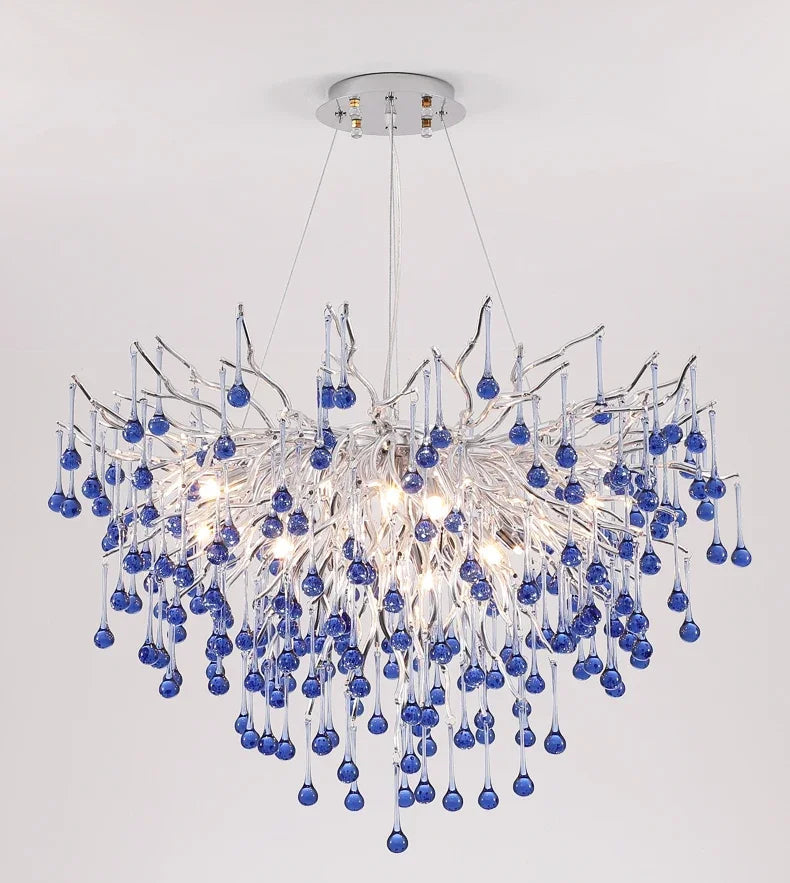 Lune Drop Crystal Chandelier | Celestre