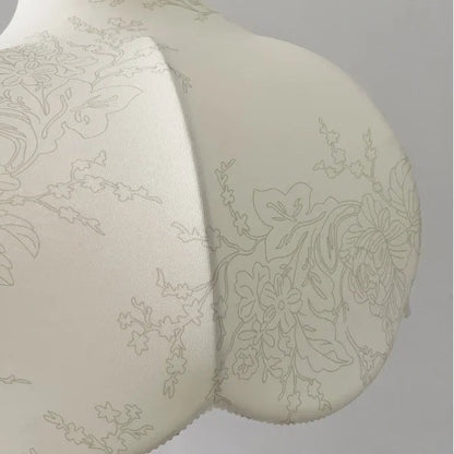 Viri Fabric Scalloped Pendant Light | Celestre