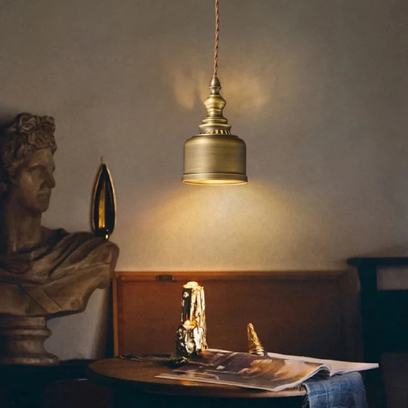 Ilvar Vintage Copper Mini Pendant Light | Celestre