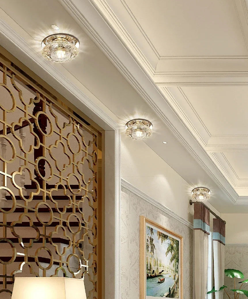 Felro Crystal Glow Ceiling Light | Celestre