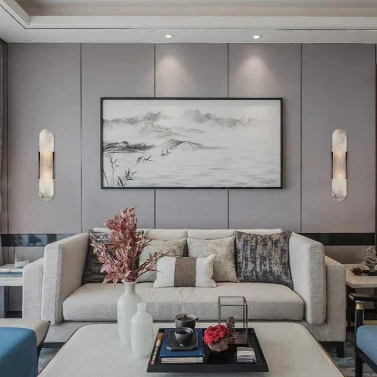 Jorel Nordic Stone Wall Sconce | Celestre