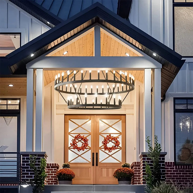 Vensa American Retro Metallic Chandelier | Celestre