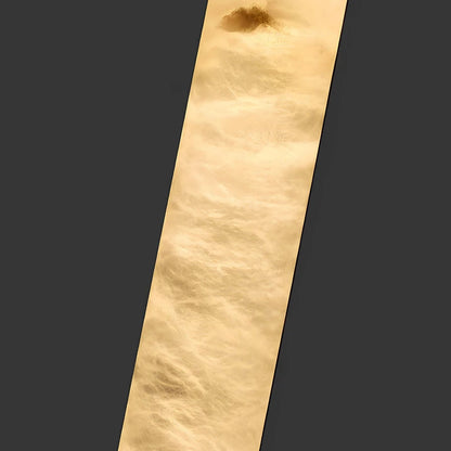 Fina Cylindrical Alabaster Pendant Light | Celestre