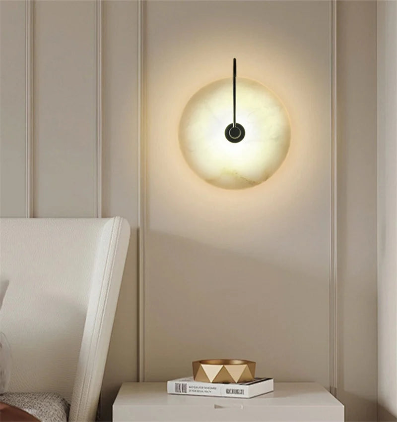 Tyrel Alabaster Wall Sconce | Celestre