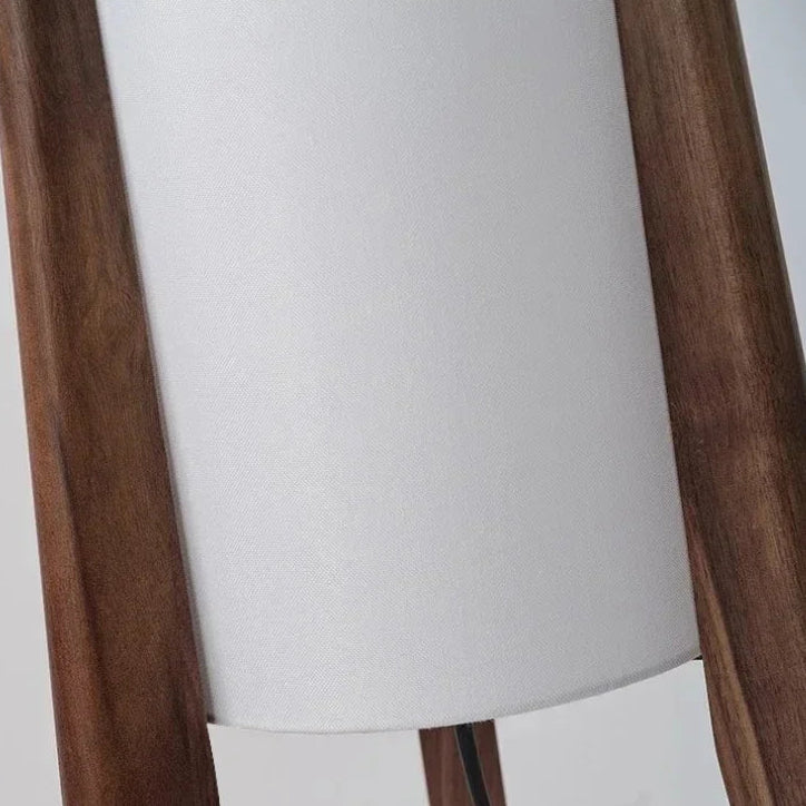 Javo Wood Tripod Floor Lamp | Celestre