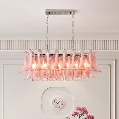 Hena Leaf Long Chandelier Long 90 cm | Celestre