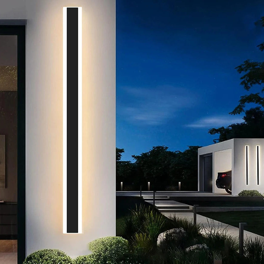 Leba Linear Bar Outdoor Wall Light H 170 cm | Celestre