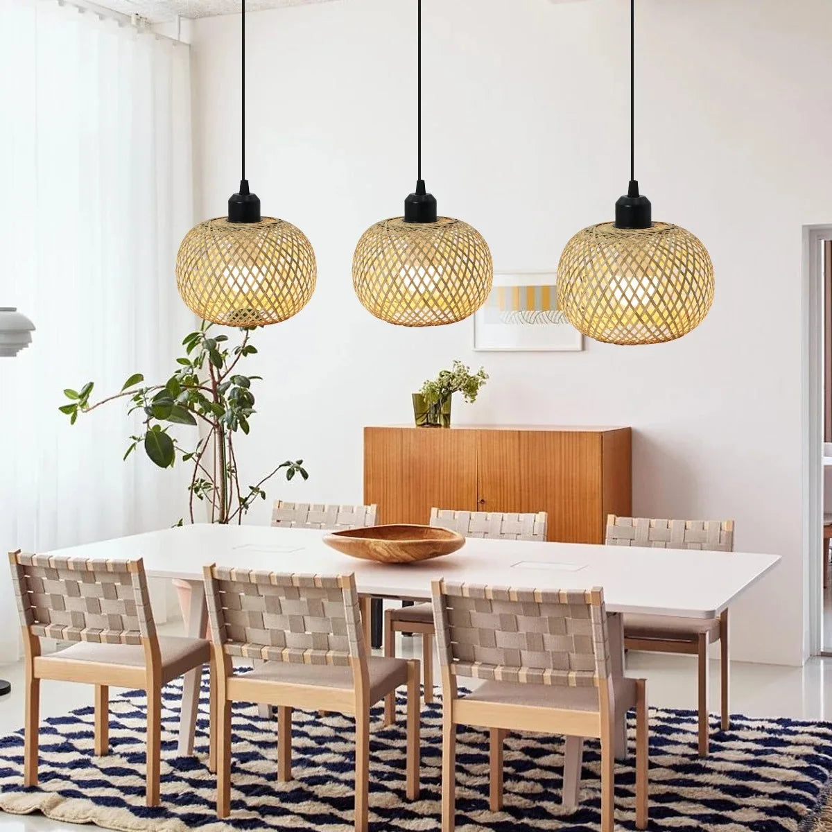 Mivra Bamboo Pendant Light | Celestre