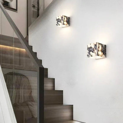 Avely Block Marble Wall Light | Celestre