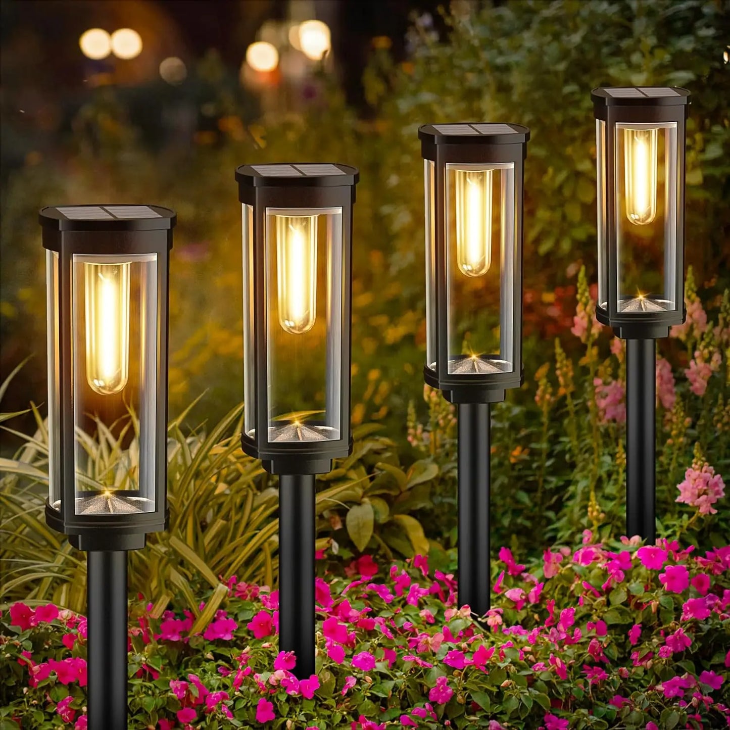 Limu Solar Filament Bollard Light | Celestre