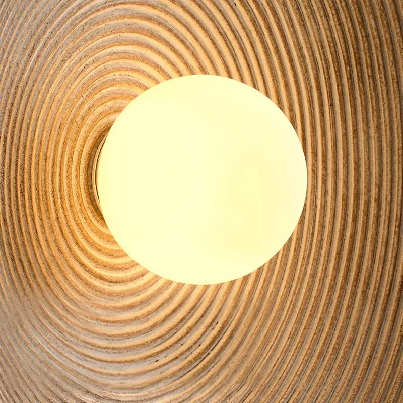 Lura Resin Round Wall Light | Celestre