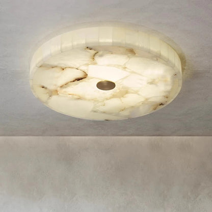 Rilix Alabaster Circular Ceiling Light 80 cm | Celestre