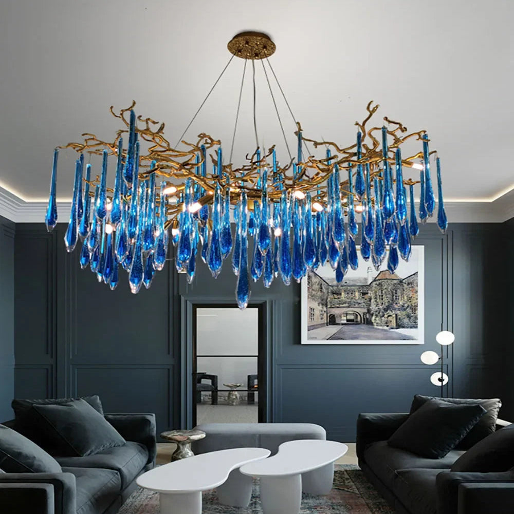 Bral Crystal Branch Chandelier | Celestre
