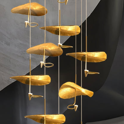 Neris Nordic Lotus Chandelier | Celestre