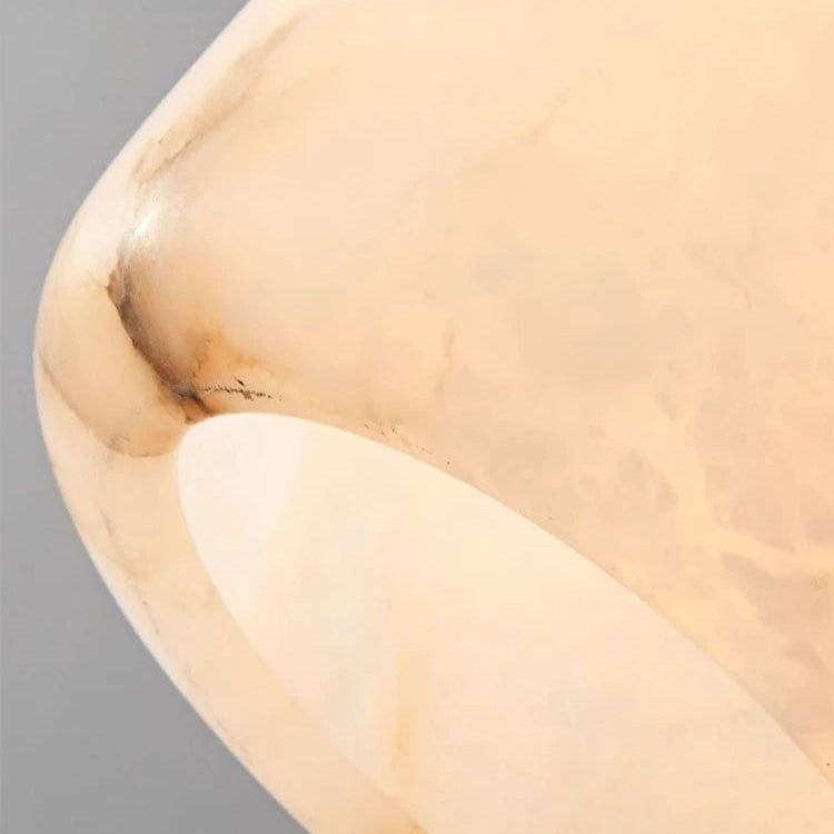 Lira Dome Alabaster Pendant Light | Celestre