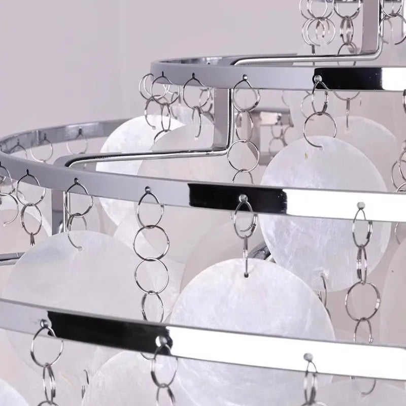 Evell Round Shell Chandelier | Celestre