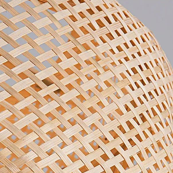 Brilo Woven Bamboo Pendant Light | Celestre