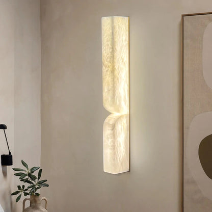 Merin Alabaster Sculptural Wall Light H 60 cm | Celestre