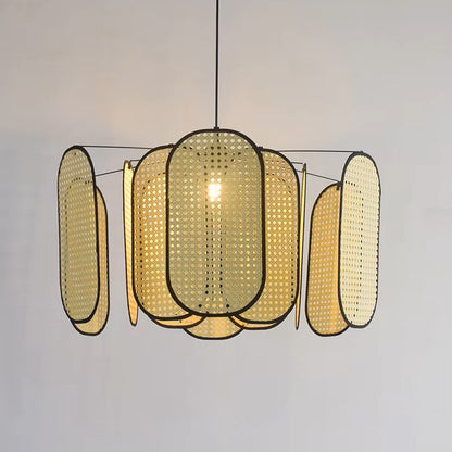 Cira Multi Tired Oval Pendant Light D 100 cm | Celestre