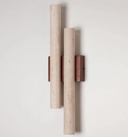Enzo Travertine Duo Wall Light | Celestre