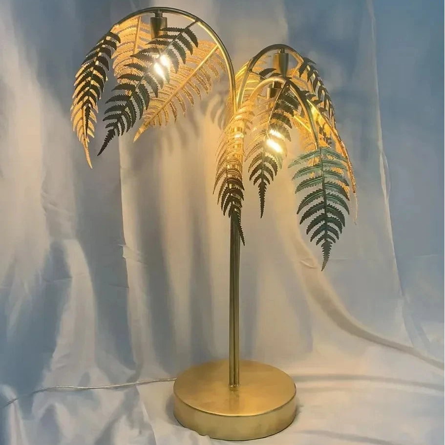 Delo Retro Palm Leaf Lamp | Celestre
