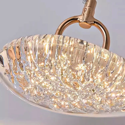 Jori Flattened Ovoid Pendant Light | Celestre