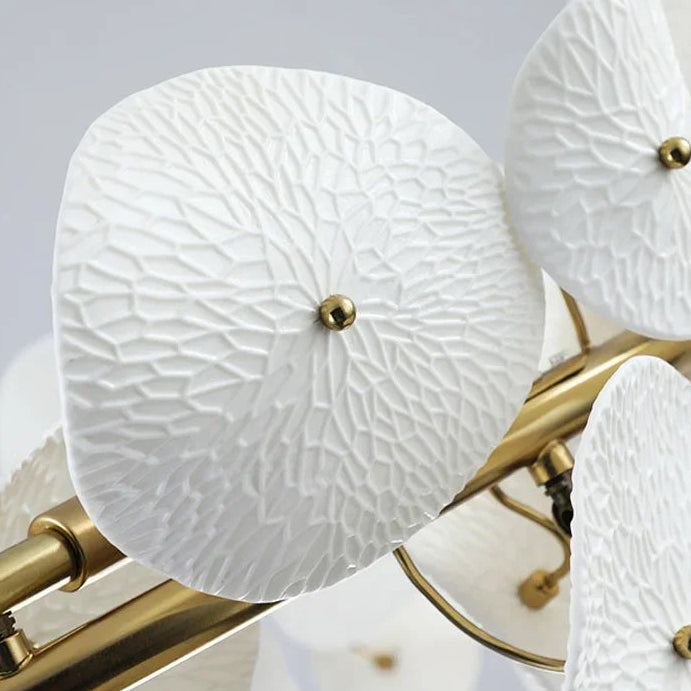 Clere Ceramic Lotus Circular Chandelier | Celestre