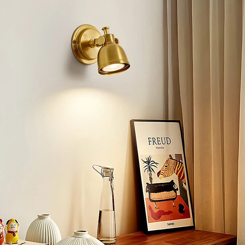 Kivra Minimalist Adjustable Spotlight Wall Light | Celestre