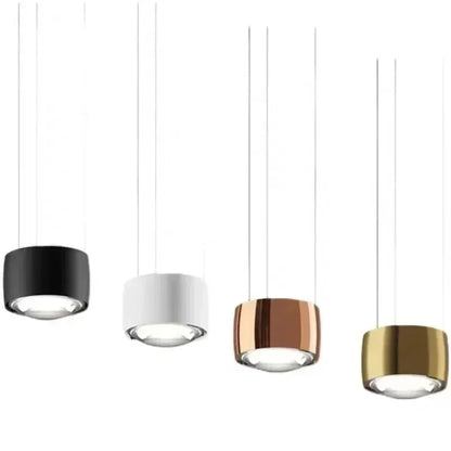 Mavri Minimalist Lens Drum LED Pendant Light | Celestre