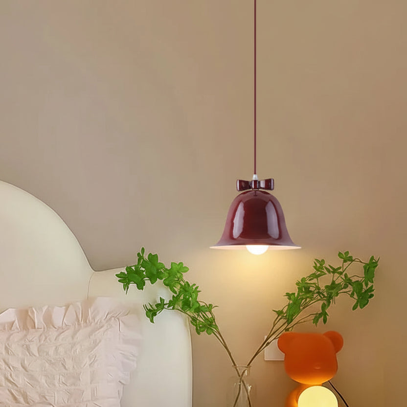 Veli Bow Tie Bell Pendant Light | Celestre