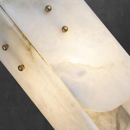 Neza Slab Alabaster Pendant Light | Celestre
