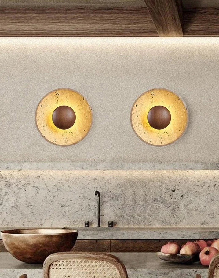 Verra Travertine Wall Light | Celestre