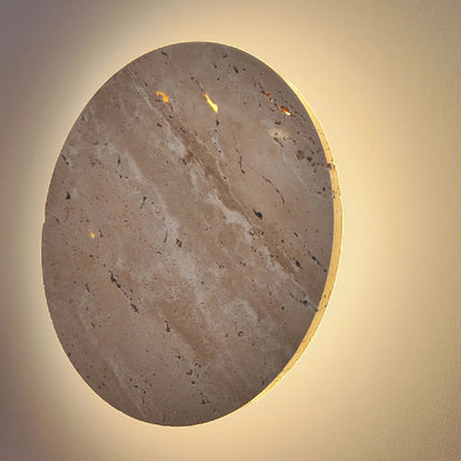 Sera Travertine Contemporary Wall Light | Celestre