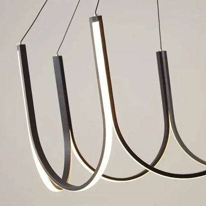 Jexo U Shaped Round Chandelier | Celestre