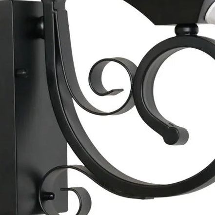 Zumo Lantern Scroll Arm Outdoor Wall Light | Celestre
