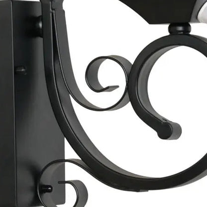 Zumo Lantern Scroll Arm Outdoor Wall Light | Celestre