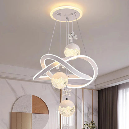 Alvra Minimalist Led Chandelier 40 cm | Celestre