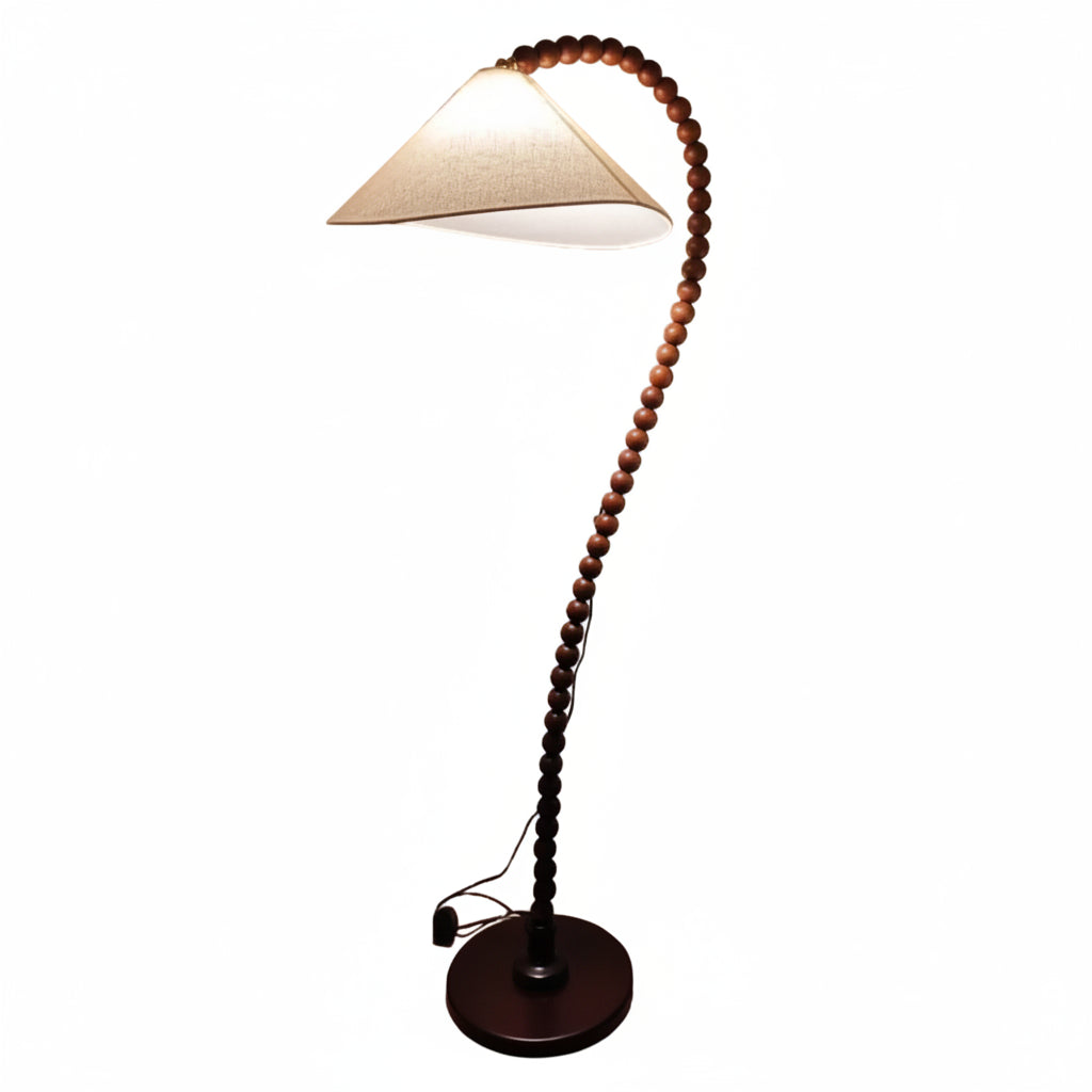 Sero Beaded Arc Floor Lamp | Celestre