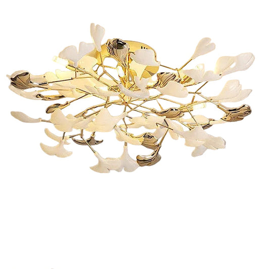 Belvi Ginkgo Leaf Ceiling Light | Celestre