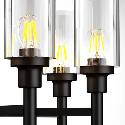 Mera Wagon Wheel Round Chandelier | Celestre