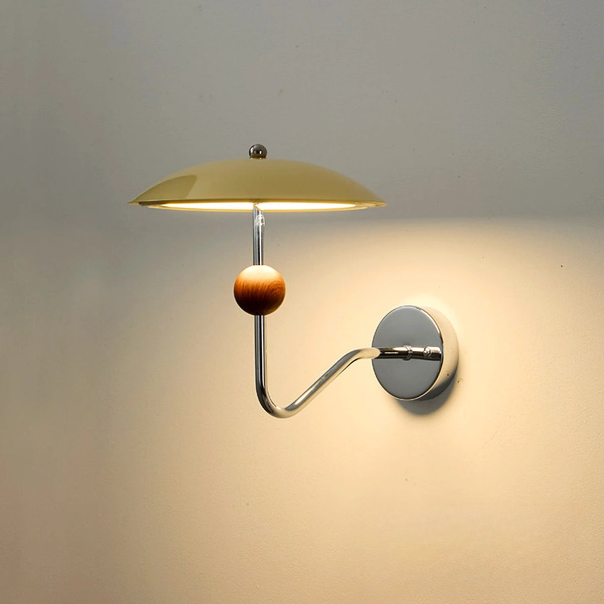 Ternu Mid Century Umbrella Disc Wall Light | Celestre