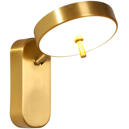 Vesko Minimalist Brass Ring Wall Light | Celestre